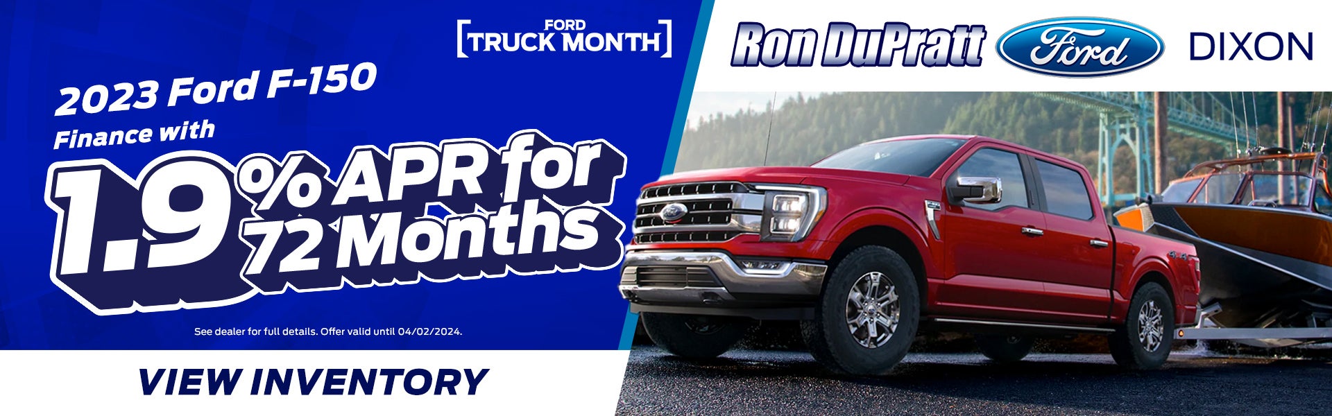 Truck Month Special Offer